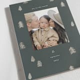 "Christmas Tree Forest" - Holiday Cards in Pine by Cindy Reynolds - Detail