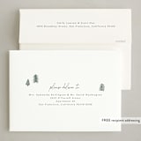 "Christmas Tree Forest" - Holiday Cards in Pine by Cindy Reynolds - FREE Recipient Addressing