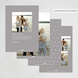 "Blessings to You" - Holiday Cards in Snow by Sarah Curry - Back of Card Options
