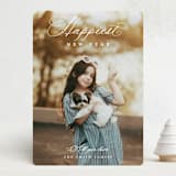 "Peaceful Earth" - Holiday Cards in Snow by Sarah Curry - Front