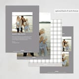"Peaceful Earth" - Holiday Cards in Snow by Sarah Curry - Back of Card Options