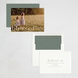 "Beautifully Blessed" - Holiday Cards in Snow by Ashley Iwafuchi - Assembled