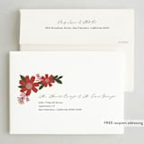 "rejoiceful" - Holiday Cards in Cranberry by Jen Owens - FREE Recipient Addressing