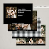 "Faithful" - Holiday Cards in Cotton by letterfix - Back of Card Options