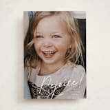 "Joyful Expression" - Holiday Cards in Snow by Leia Matt - Front