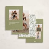 "Joyful Expression" - Holiday Cards in Snow by Leia Matt - Back of Card Options