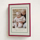 "Polka Dot Frame" - Holiday Cards in Stocking by Robert and Stella - Folded Card