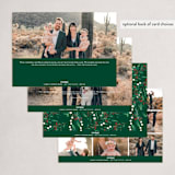 "Enchant" - Holiday Cards in Candy Apple by Jennifer Postorino - Back of Card Options