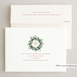"Enchant" - Holiday Cards in Candy Apple by Jennifer Postorino - FREE Recipient Addressing