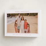 "Minimalist Frame" - Holiday Cards in Stocking by Nicole Walsh - Folded Card