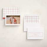 "Minimalist Frame" - Holiday Cards in Stocking by Nicole Walsh - Assembled