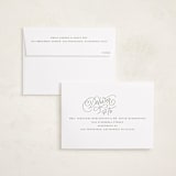 "Painted Garland" - Holiday Cards in Mint by Kristen Smith - FREE Recipient Addressing