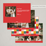 "Always Cute" - Holiday Cards in Snow by Amy Payne - Back of Card Options