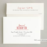 "Always Cute" - Holiday Cards in Snow by Amy Payne - FREE Recipient Addressing