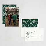 "Snowfall" - Holiday Cards in Winter by Kacey Kendrick Wagner - Assembled