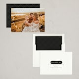 "Elegant Surround" - Holiday Cards in Snow by Melanie Severin - Assembled