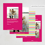 "So Bright" - Holiday Cards in Bold by Snow and Ivy - Back of Card Options