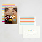 "So Bright" - Holiday Cards in Bold by Snow and Ivy - Assembled