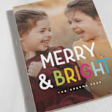 "So Bright" - Holiday Cards in Bold by Snow and Ivy - Detail