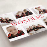 "Glorious Wonders" - Holiday Cards in Ruby by Lauren Chism - Detail