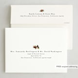 "Classic Greenery" - Holiday Cards in Peppermint by Susan Moyal - FREE Recipient Addressing