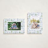 "Nutcracker ribbons" - Holiday Cards in Blue Ribbon by Sarah Knight - Photo Orientation Options