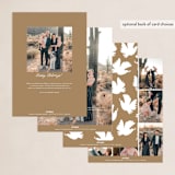 "Peace for All" - Holiday Cards in Earth by Alexandra Dzh - Back of Card Options