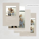 "Instant Elegance" - Holiday Cards in Dune by Kerry Doyle - Back of Card Options