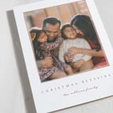 "Family frame" - Holiday Cards in Cranberry by Kasia Labocki - Detail