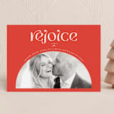 "Elegante" - Holiday Cards in Santa Claus by Lisa McLean - Front