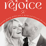 "Elegante" - Holiday Cards in Santa Claus by Lisa McLean - Detail