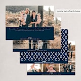 "Faith Love Family Border" - Holiday Cards in Twilight by Rebecca Rueth - Back of Card Options