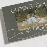 "In the Highest" - Holiday Cards in Olive by Heather Cairl - Detail