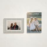 "Pure joy" - Holiday Cards in Starlight by Creo Study - Photo Orientation Options
