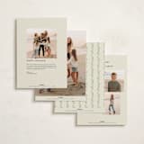 "Bethlehem Crest" - Holiday Cards in Candle Light by Bayberry Kate - Back of Card Options