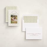 "Bethlehem Crest" - Holiday Cards in Candle Light by Bayberry Kate - Assembled