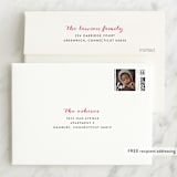 "Baptism Wreath" - Baptism and Christening Thank You Cards in Blush by Kimberly Morgan - FREE Recipient Addressing