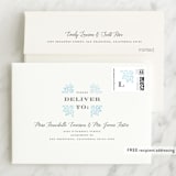 "Water drops" - Baptism and Christening Thank You Cards in Powder Blue by Michelle Taylor - FREE Recipient Addressing