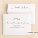 "dashing baptism" - Baptism and Christening Thank You Cards in Buttercup by Benita Crandall - FREE Recipient Addressing