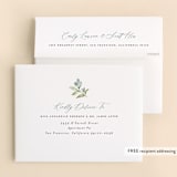 "Bloom" - Baptism and Christening Thank You Cards in Bluebird by Heather Cairl - FREE Recipient Addressing