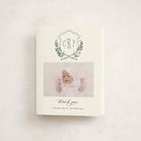 "Lavender" - Baptism and Christening Thank You Cards in Tuscany by Claudia Orengo - Front