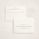 "Country Nostalgia" - Baptism and Christening Thank You Cards in Eucalyptus by Corinne Malesic - FREE Recipient Addressing