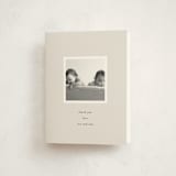 "modern verse" - Baptism and Christening Thank You Cards in Cement by Lori Wemple - Front