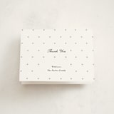 "Dotted" - Baptism and Christening Thank You Cards in Dream by Helena Vitto - Front