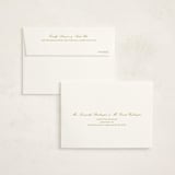 "Vintage Lace" - Baptism and Christening Thank You Cards in Sage by Rina Ozum - Free Recipient Addressing