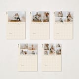 "grid" - Calendars in Ecru by Morgan Kendall - Photo Options