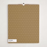 "Dotted" - Calendars in Caramel by Carolyn MacLaren - Backer