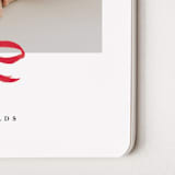 "Bow" - Calendars in Crimson by Olivia Kanaley Inman - Detail