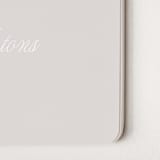 "Scripted" - Calendars in Marshmallow by Pati Cascino - Detail