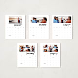 "Simple Statement" - Calendars in Cloud by Leah Ragain - Photo Options